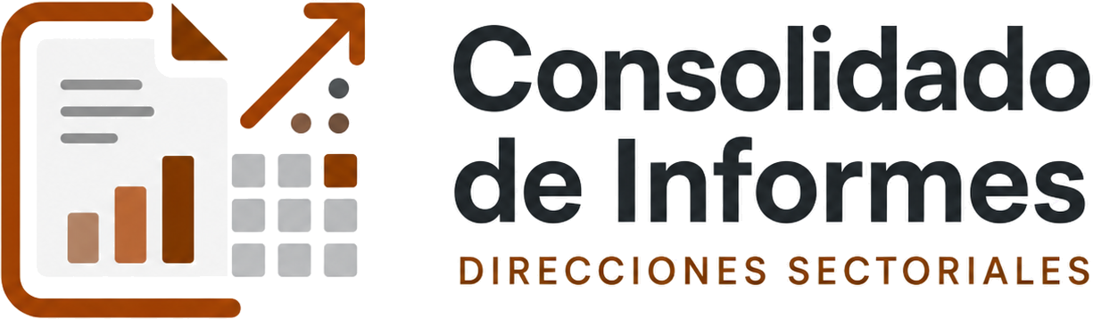Consolidado de informes · Direcciones sectoriales